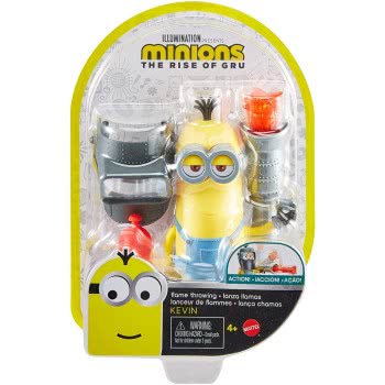 Mattel Minions Flame Throwing Kevin GMD90 / GMD91 887961852837