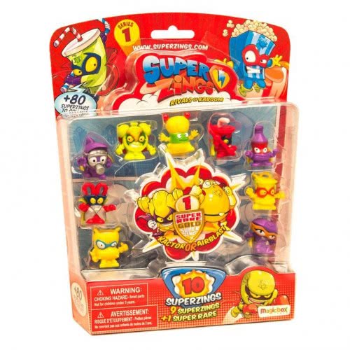 As company Superzings Series 1 Rivals Of Kaboom Blister Pack With 10 ...