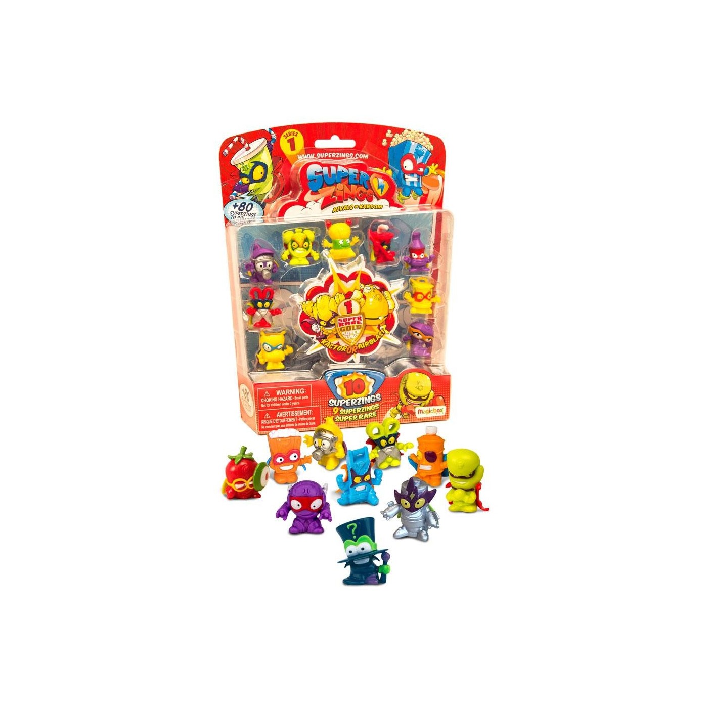As company Superzings Σειρά 1 Rivals Of Kaboom Blister Pack Με 10 ...