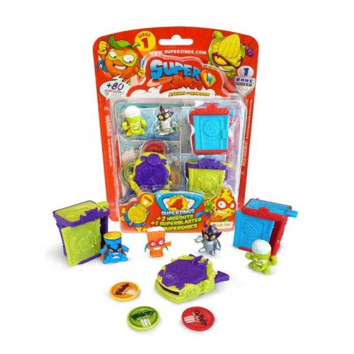 As company Superzings Series 1 Rivals Of Kaboom Blister Hideout 1013 ...