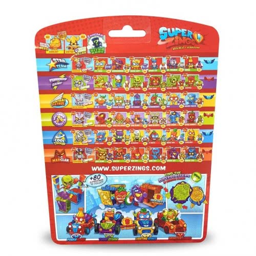 As company Superzings Series 1 Rivals Of Kaboom Blister Hideout 1013 ...