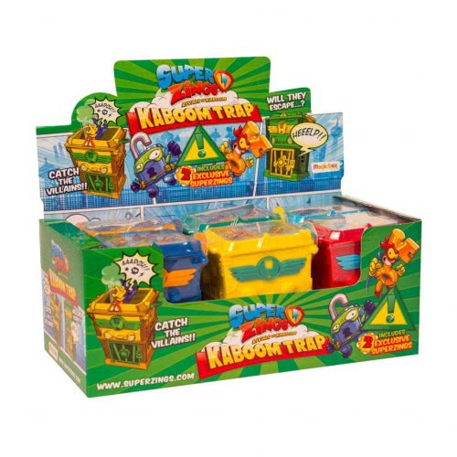 As company Superzings Kaboom Trap For Ages 3+ 1013-61160 | Toys-shop.gr