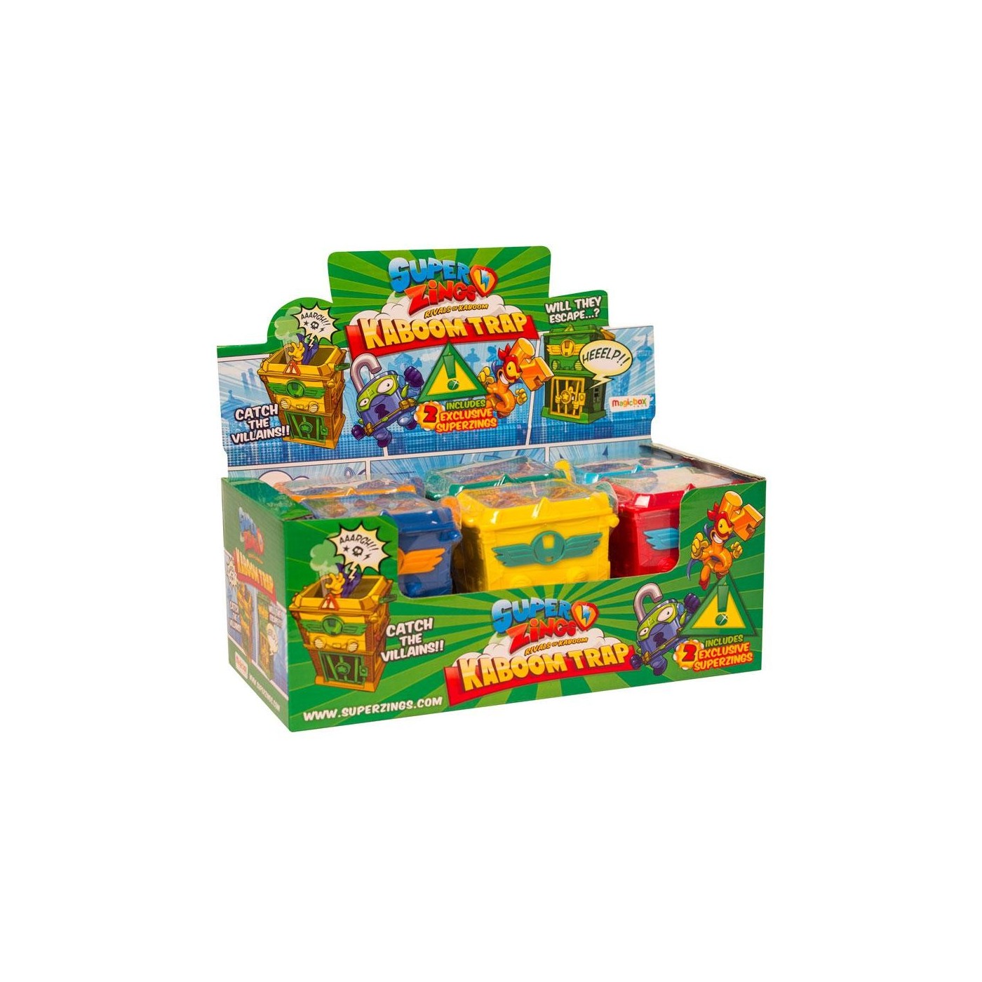 As company Superzings Kaboom Trap For Ages 3+ 1013-61160 | Toys-shop.gr