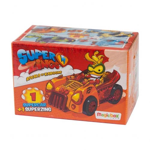 As company Superzings Rivals Of Kaboom Series 1 Figure With Supercar ...