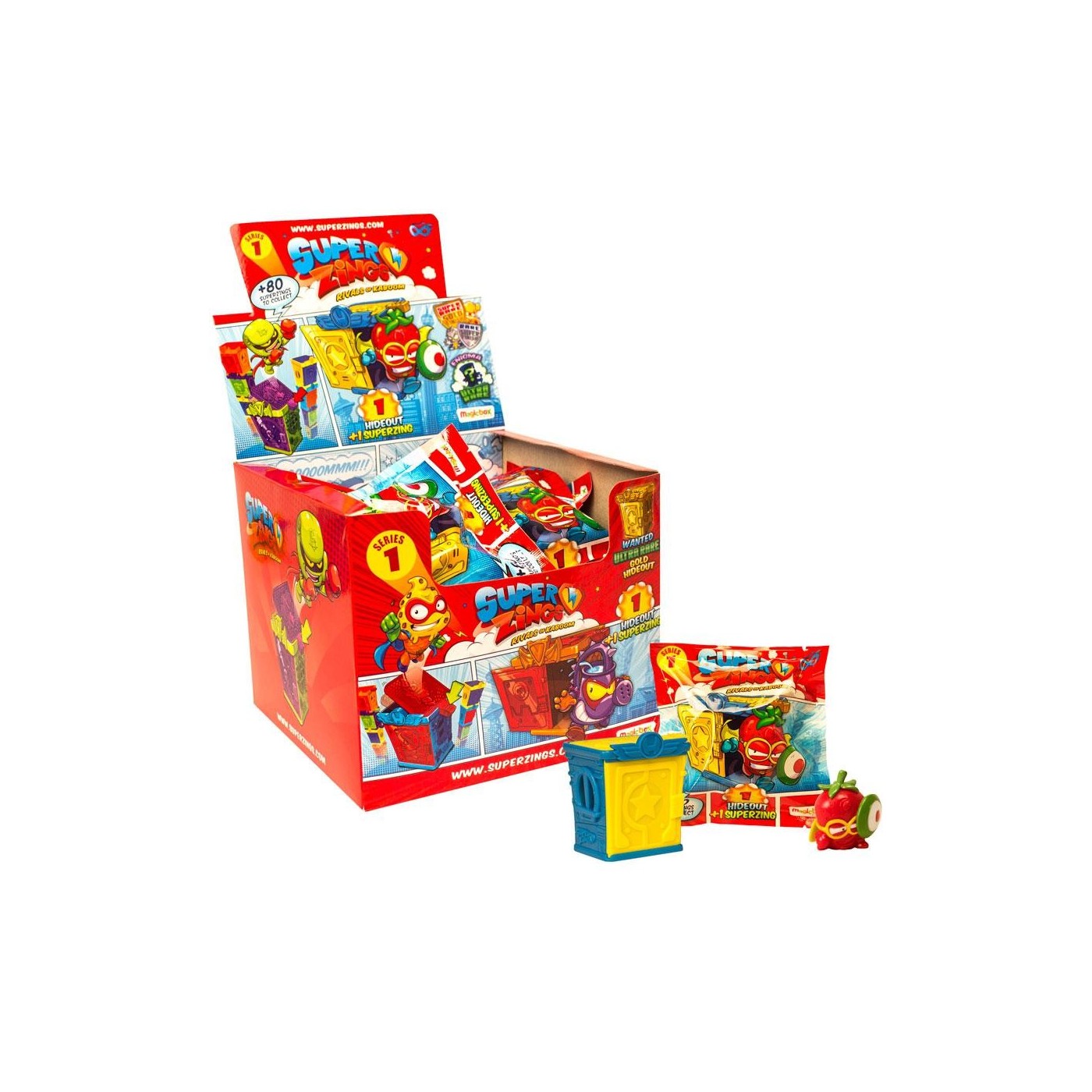 As company Superzings Rivals Of Kaboom Series 1 Hideout 1013-61200 ...
