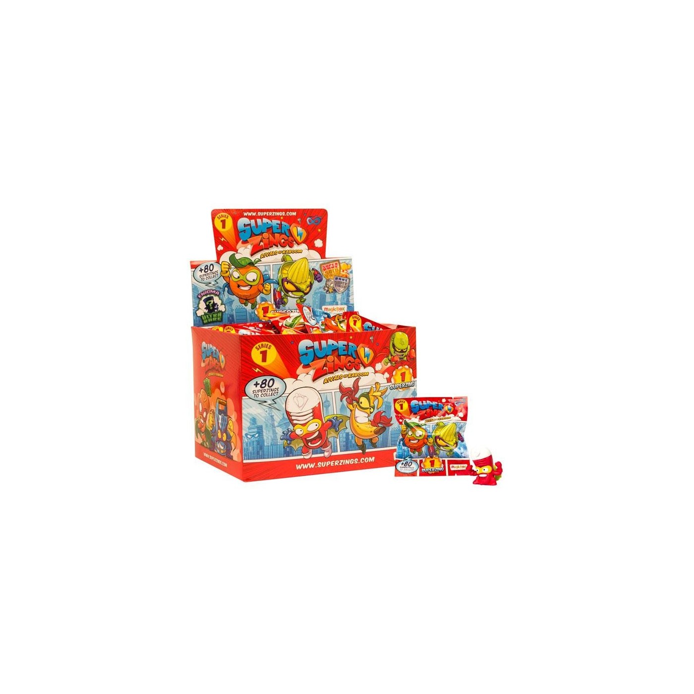 As company Superzings Rivals Of Kaboom Series 1 Single Figure 1013 ...