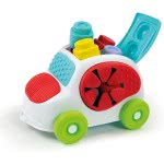 Clementoni Soft Baby Toddler Sensory Car With 8 Pcs Soft Premium Blocks For 6-36 Months 1033-17315 8005125173150