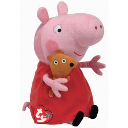 ty Χνουδωτό Peppa Pig Πέππα Το Γουρουνάκι 23 Εκ. 1607-96230 008421962303
