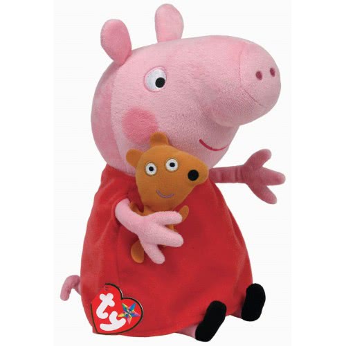 ty Χνουδωτό Peppa Pig Πέππα Το Γουρουνάκι 23 Εκ. 1607-96230 008421962303