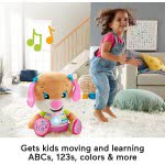 Mattel Laugh And Learn Μεγάλο Εκπαιδευτικό Σκυλάκι Smart Stages(Ελληνικά) - Ροζ HCJ38 194735011094