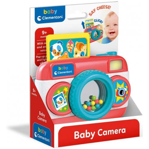 Clementoni Early Years Baby Camera, Educational Activity Toy - 10 Months And Above 1000-17461 8005125174614
