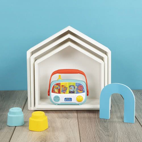 Clementoni My First Radio – Baby, Early Learning, Educational Toy 1000-17459 8005125174591