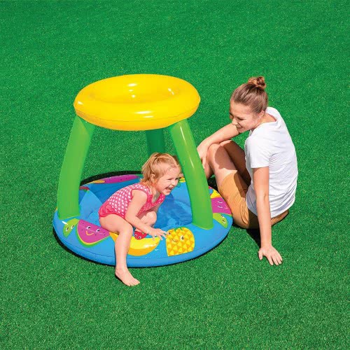 Bestway Πισίνα Φρούτα Με Σκέπαστρο 94X89x79cm 52331 6942138972078