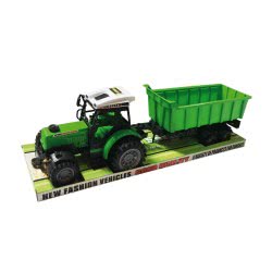 Toys-shop Choice Friction Αυτοκούρδιστο Τριβής Τρακτέρ Με Καρότσα JA057096 5262088570966