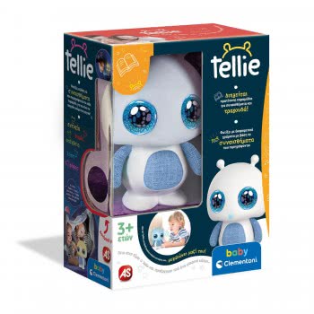 Clementoni Baby Βρεφικό Παιχνίδι Tellie Τα Πρώτα Μου Παραμύθια Για 36+ Μηνών 1000-63893 8005125638932