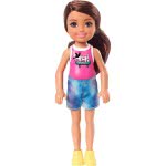 Mattel Barbie Chelsea Doll (6-Inch Brunette) Wearing Sparkly Skirt, Molded Unicorn Top Και Green Shoes DWJ33 / GXT40 88796196195