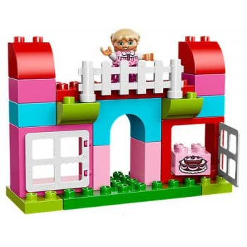 LEGO DUPLO Creative Play Ροζ Κουτί Διασκέδασης Όλα-Σε-Ένα 10571 5702015115544