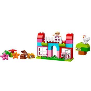 LEGO DUPLO Creative Play Ροζ Κουτί Διασκέδασης Όλα-Σε-Ένα 10571 5702015115544