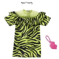 Mattel Barbie Fashion Pack Πράσινο Φόρεμα Με Αξεσουάρ GWD96 / GRC05 887961900507