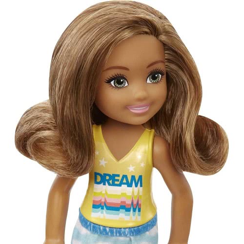 Mattel Barbie Club Chelsea Φούστα Με Cloud Print Και Λευκά Παπούτσια DWJ33 / GXT36 887961961973