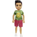 Mattel Barbie Chelsea Boy Doll (6-Inch Brunette) Wearing Camo T-Shirt, Shorts And Sneakers DWJ33 / GXT37 887961961966