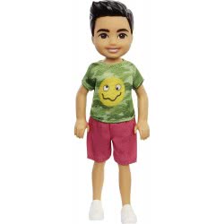 Mattel Barbie Chelsea Boy Doll (6-Inch Brunette) Wearing Camo T-Shirt, Shorts And Sneakers DWJ33 / GXT37 887961961966