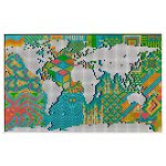 LEGO Art World Map Παγκόσμιος Χάρτης 31203 5702016914900