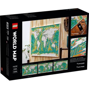 LEGO Art World Map 31203 5702016914900