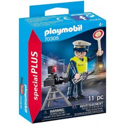 Playmobil Special Plus Police Officer With Speed Trap 70305 4008789703057