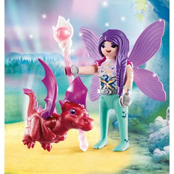 Playmobil Special Plus Νεράιδα Με Δρακάκι 70299 4008789702999