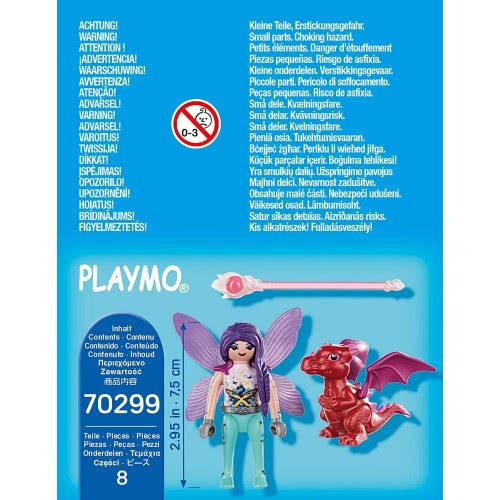 Playmobil Special Plus Νεράιδα Με Δρακάκι 70299 4008789702999