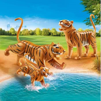 Playmobil Family Fun Tigers With Cub 70359 4008789703590