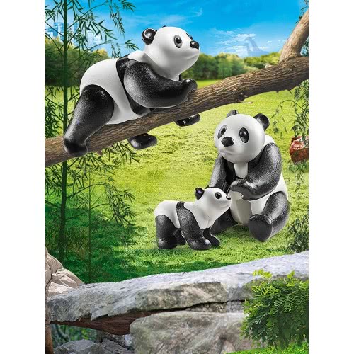 Playmobil Family Fun Δύο Πάντα Με Το Μωρό Τους 70353 4008789703538