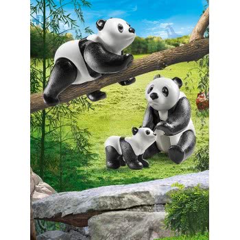 Playmobil Family Fun Pandas With Cub 70353 4008789703538