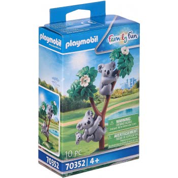 Playmobil Family Fun Δύο Κοάλα Με Το Μωρό Τους 70352 4008789703521