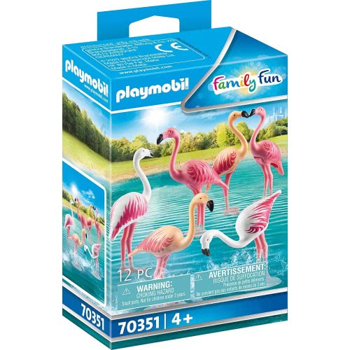 Playmobil Family Fun Flock Of Flamingos 70351 4008789703514