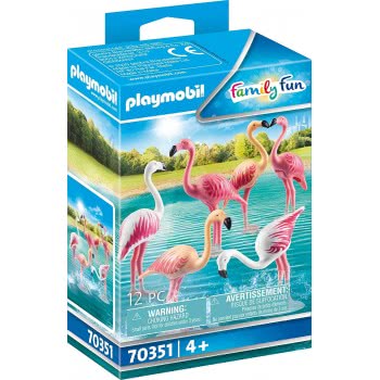 Playmobil Family Fun Κοπάδι Φλαμίνγκο 70351 4008789703514