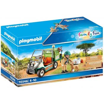 Playmobil Family Fun Zoo Vet With Medical Cart 70346 4008789703460