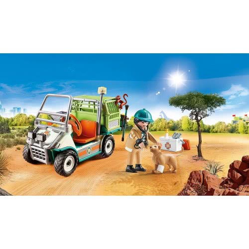 Playmobil Family Fun Zoo Vet With Medical Cart 70346 4008789703460