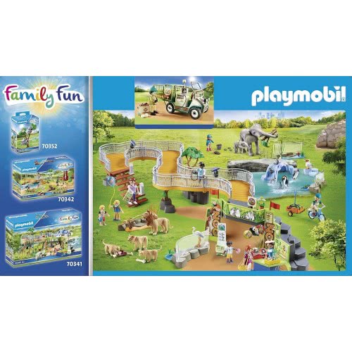 Playmobil Family Fun Zoo Vet With Medical Cart 70346 4008789703460