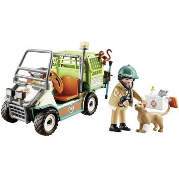 Playmobil Family Fun Zoo Vet With Medical Cart 70346 4008789703460