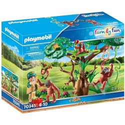 Playmobil Orangutans With Tree 70345 4008789703453