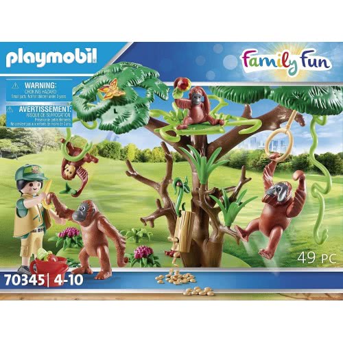 Playmobil Orangutans With Tree 70345 4008789703453