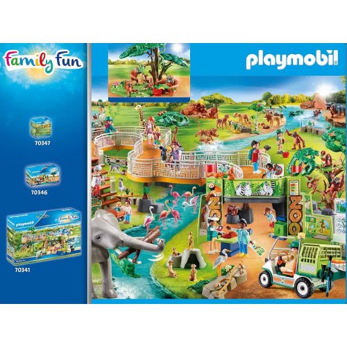 Playmobil Orangutans With Tree 70345 4008789703453