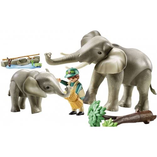 Playmobil Family Fun Οικογένεια Ελεφάντων 70324 4008789703248