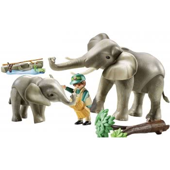Playmobil Family Fun Οικογένεια Ελεφάντων 70324 4008789703248