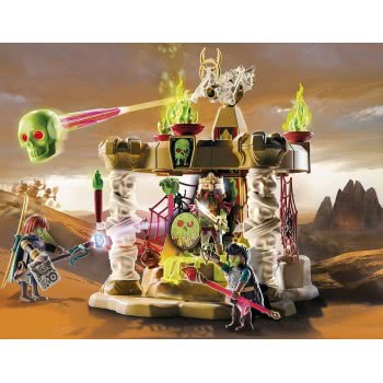 Playmobil Sal Ahari Sands - Temple Of The Skeleton Army, With Light Effects 70751 4008789707512