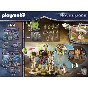 Playmobil Novelmore Sal Ahari Sands - Ιερό Του Στρατού Των Σκελετών 70751 4008789707512