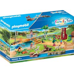 Playmobil Family Fun Ζωολογικός Κήπος Με Ήμερα Ζωάκια 70342 4008789703422
