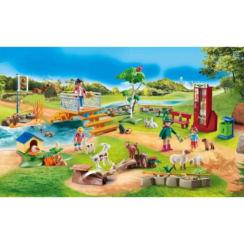 Playmobil Family Fun Ζωολογικός Κήπος Με Ήμερα Ζωάκια 70342 4008789703422